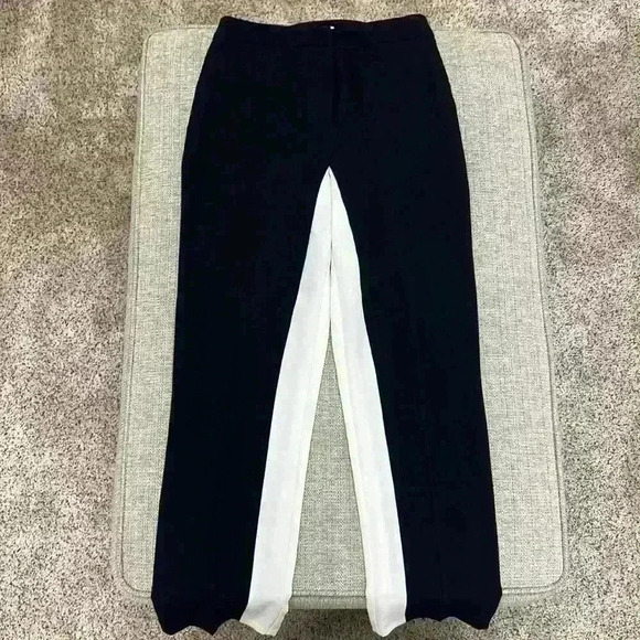 Topshop Color Block Trousers - Picture 3 of 10